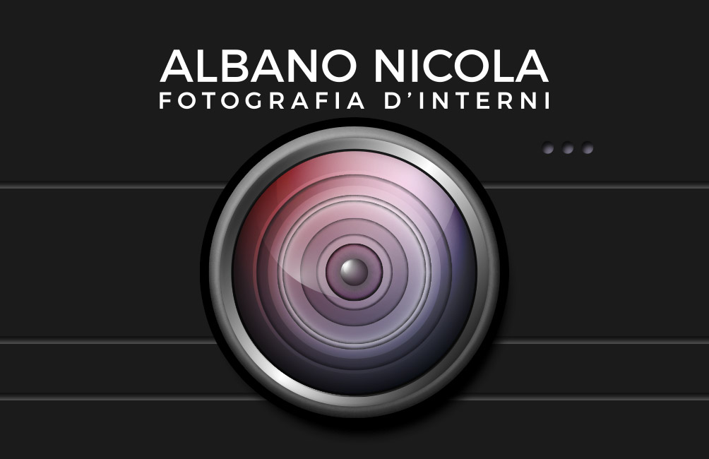 Biglietto Da Visita Albano Nicola Albano Nicola Fotografo Interni Firenze